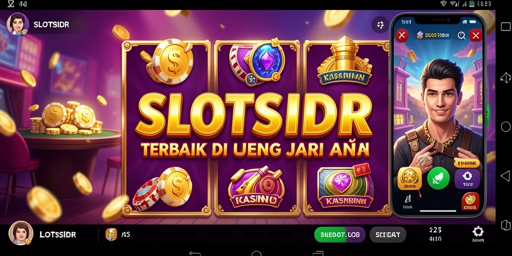 Tangkapan layar utama SLOTSIDR menampilkan gameplay yang menarik dan mengasyikkan.